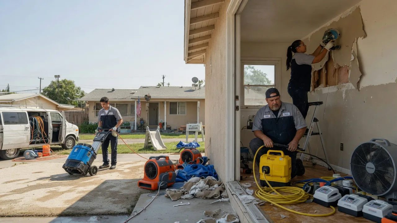 Water Damage Restoration in Peabody, KS near me